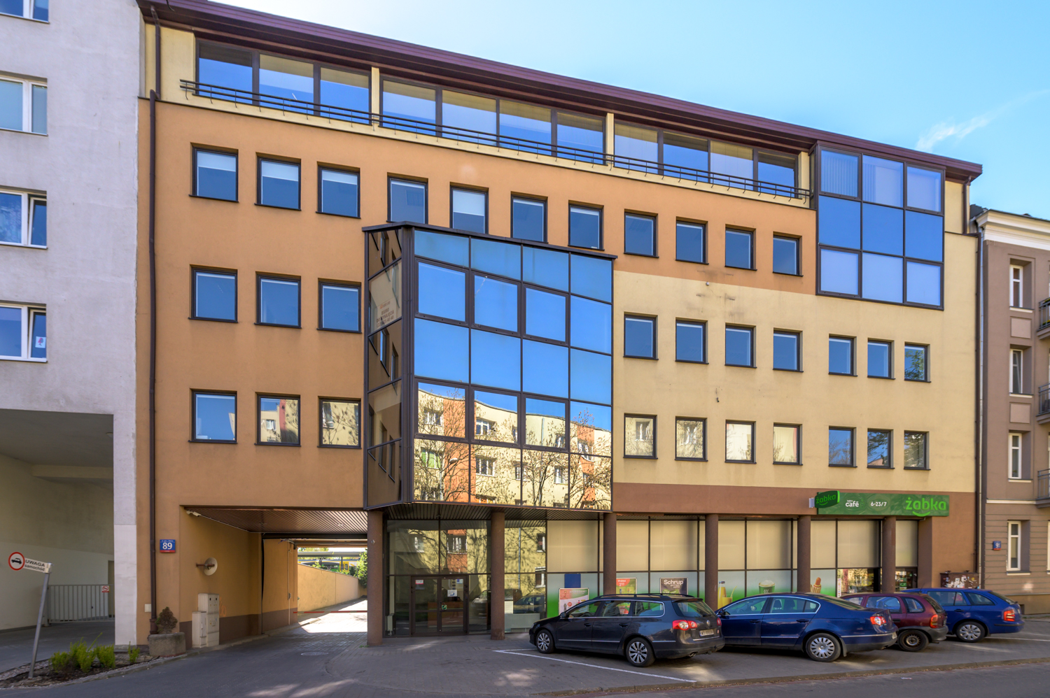 Zdjęcie architektury budynku Volta